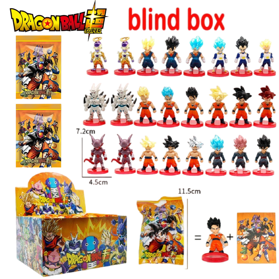 Model Kit Frieza - 1-24pcs Random Blind Box Toy Anime