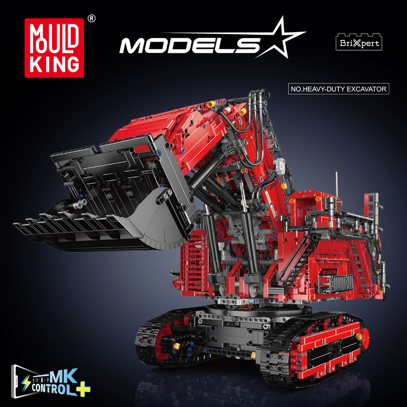 Mould King 17070 17071 Technic - Model Kit Excavator review and price