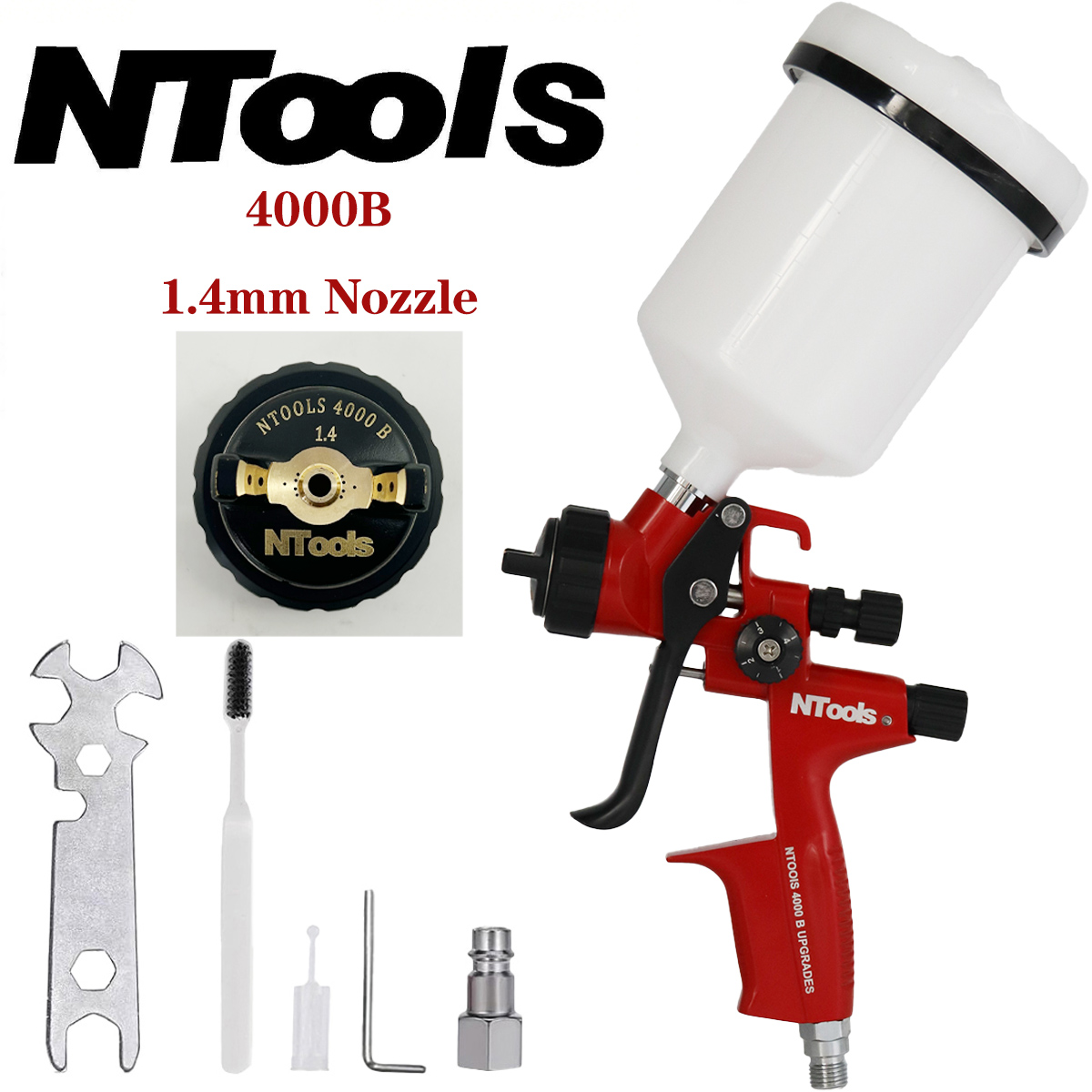 NTOOLS 4000B 1.3 caliber and 1 - Spray Can Lacquer review and price