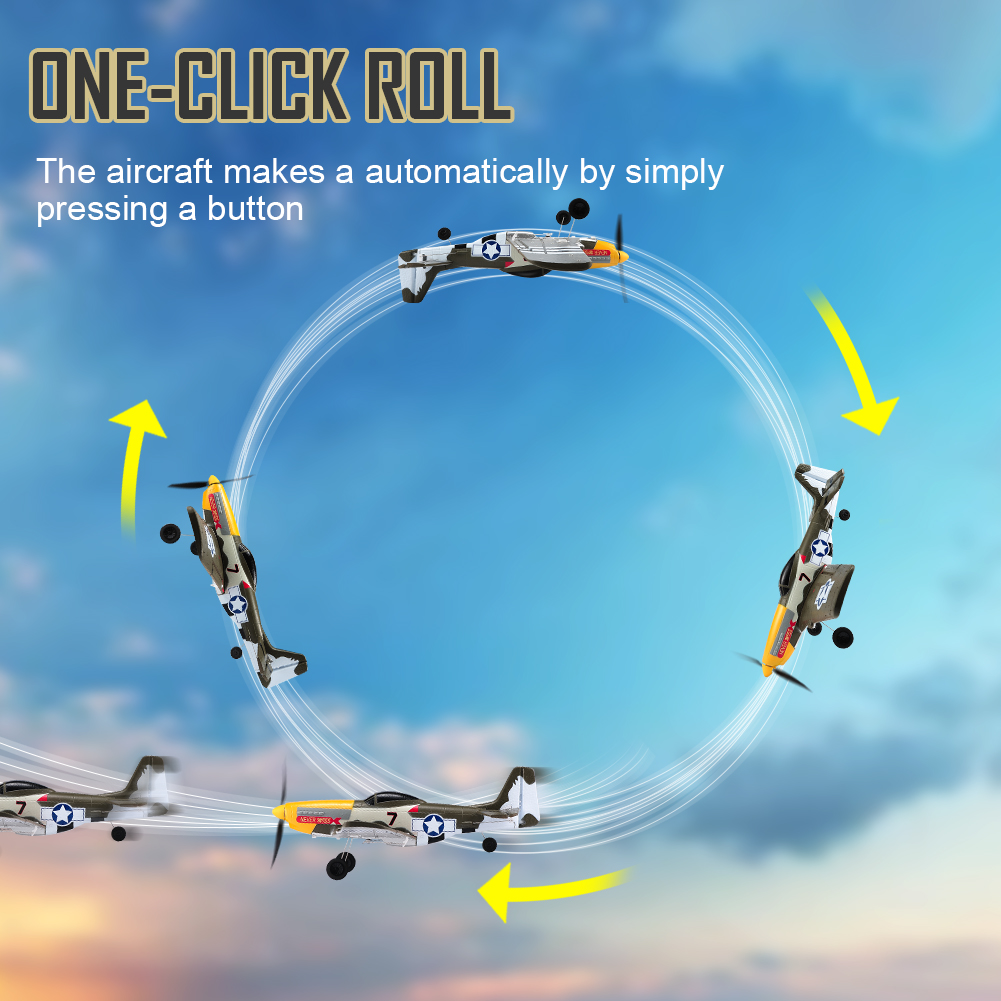 RC Plane P51 Mustang 2.4G Radi - Model Kit Spitfire review and price