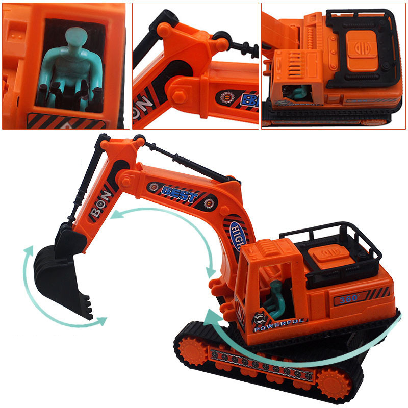Engineering Diecast Toys for B - Model Kit Excavator review and price