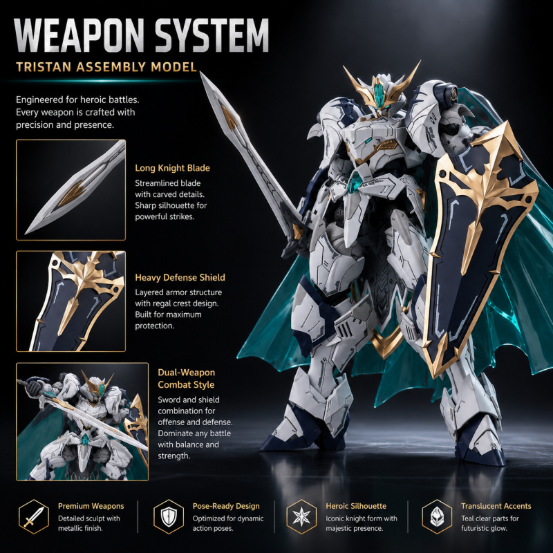 Tristan Knight Mecha Assembly  - Model Kit Armored Core review and price