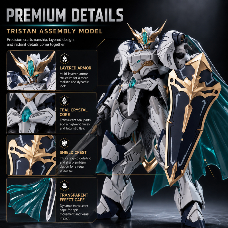 Tristan Knight Mecha Assembly  - Model Kit Armored Core review and price