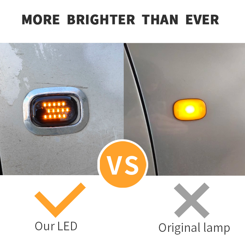 2pcs Dynamic Led Side Marker F - Panel Line Marker review and price