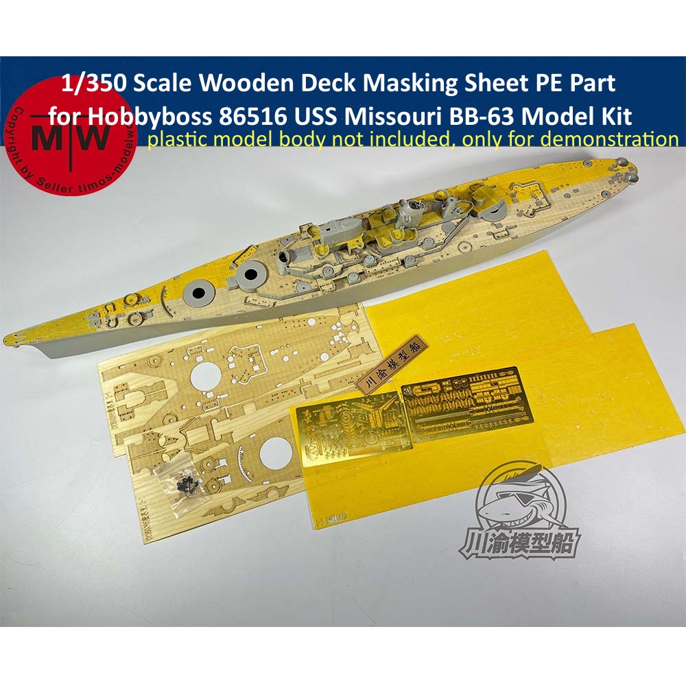 1/350 Scale Wooden Deck Maskin - Model Kit Uss Missouri review and price