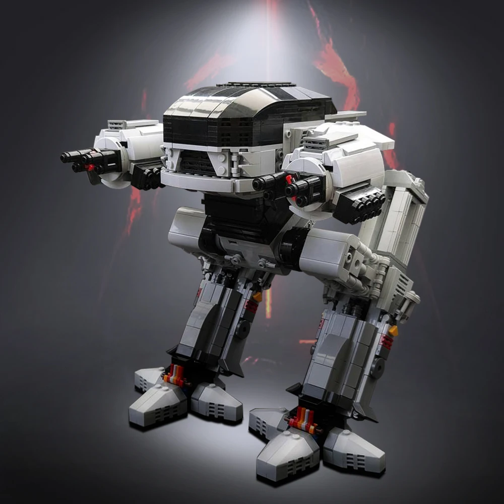 MOC Movie RoboCoped Machinery  - Model Kit Robocop review and price