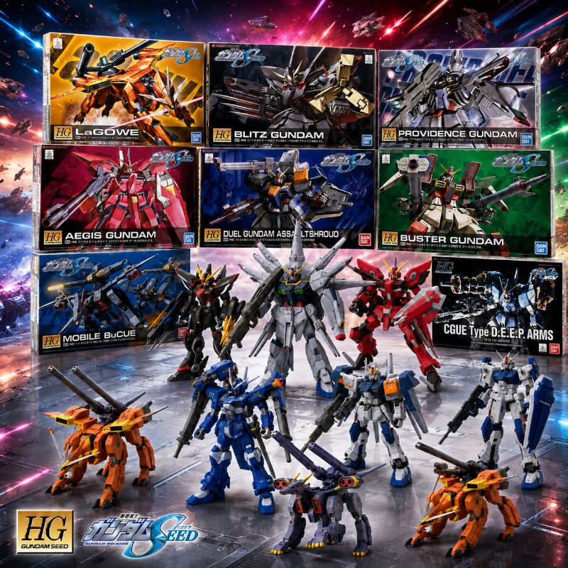 Bandai HG SEED 1/144 Blitz Aeg - Model Kit Pg review and price