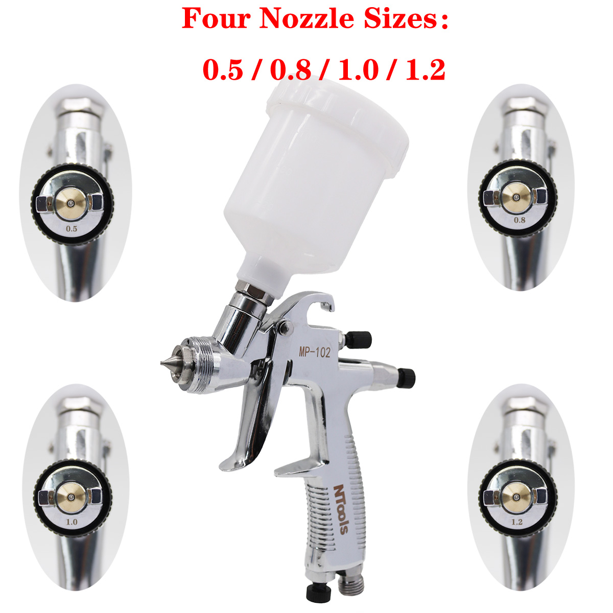 Mini Spray Gun 0.5/0.8/1.0/1.2 - Spray Can Lacquer review and price