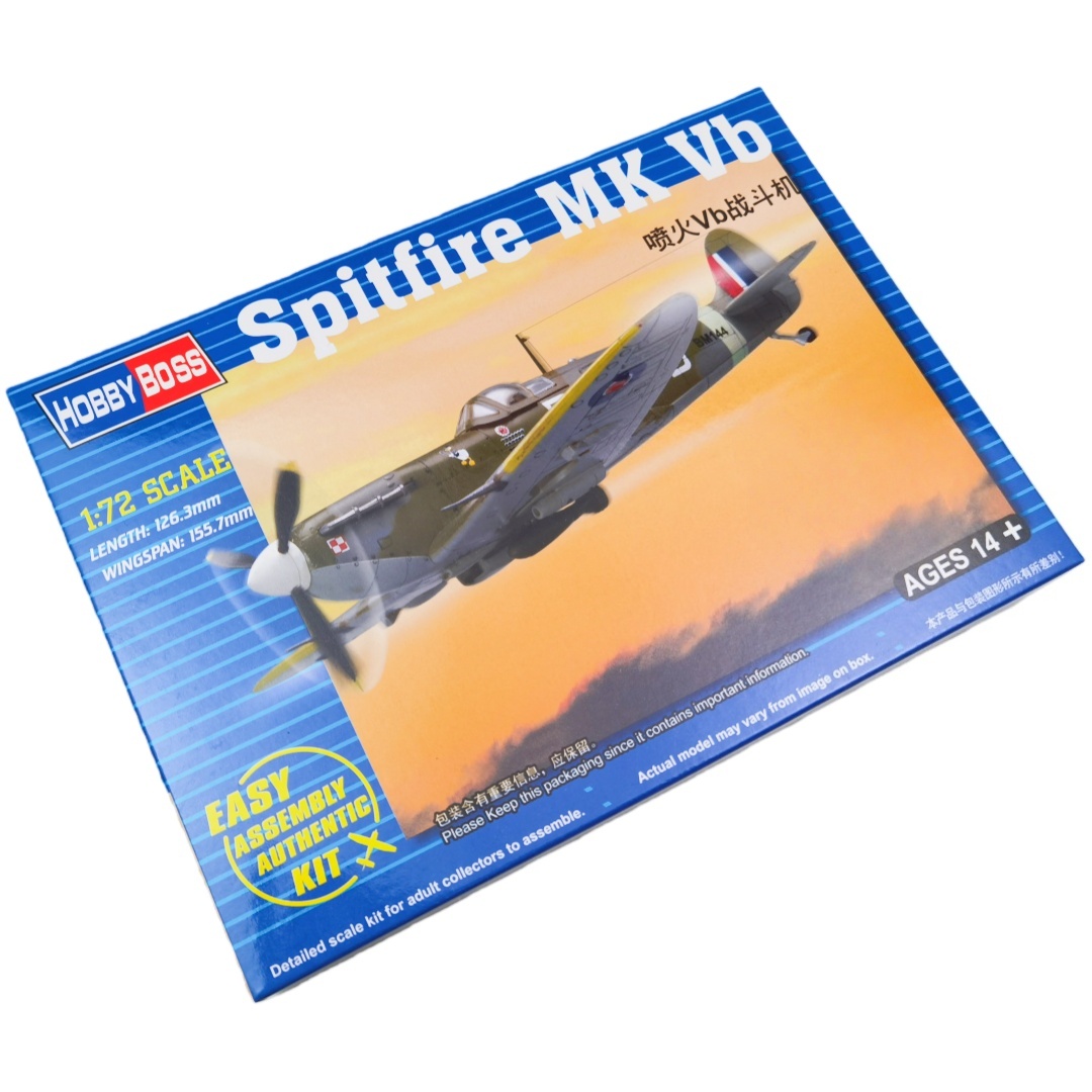 TRUMPETER 1/72 Spitfire MK VB  - Model Kit Spitfire review and price