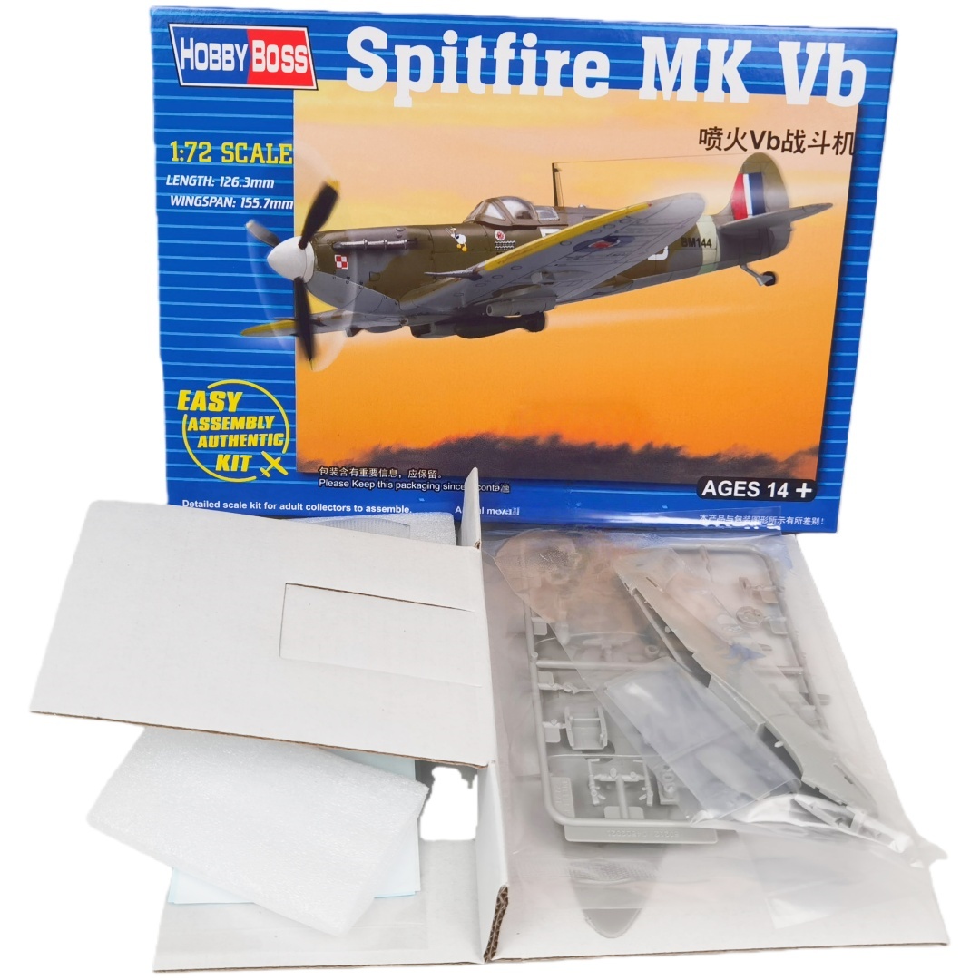 TRUMPETER 1/72 Spitfire MK VB  - Model Kit Spitfire review and price