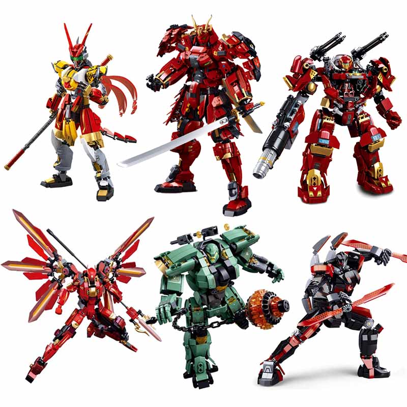 SLUBAN New Armored Samurai Mec - Model Kit Armored Core review and price