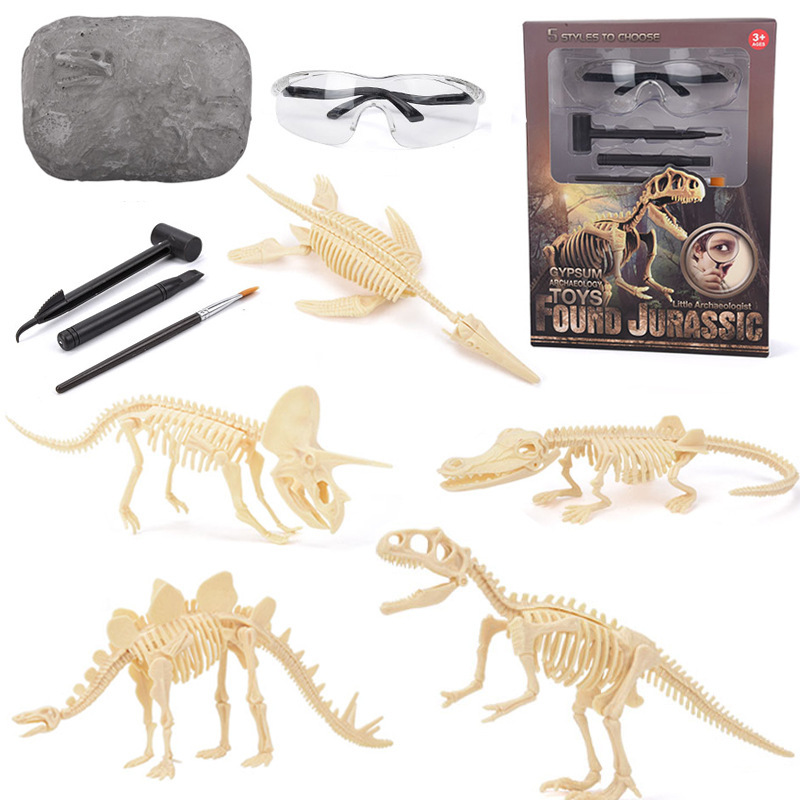 Dinosaur Fossil Excavation Kit - Model Kit Excavator review and price
