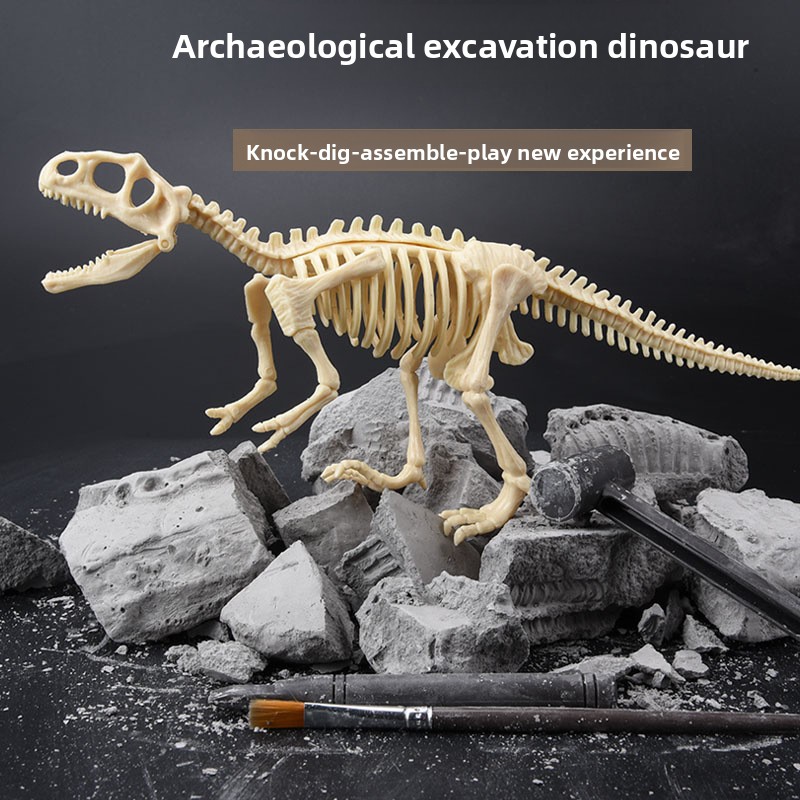 Dinosaur Fossil Excavation Kit - Model Kit Excavator review and price