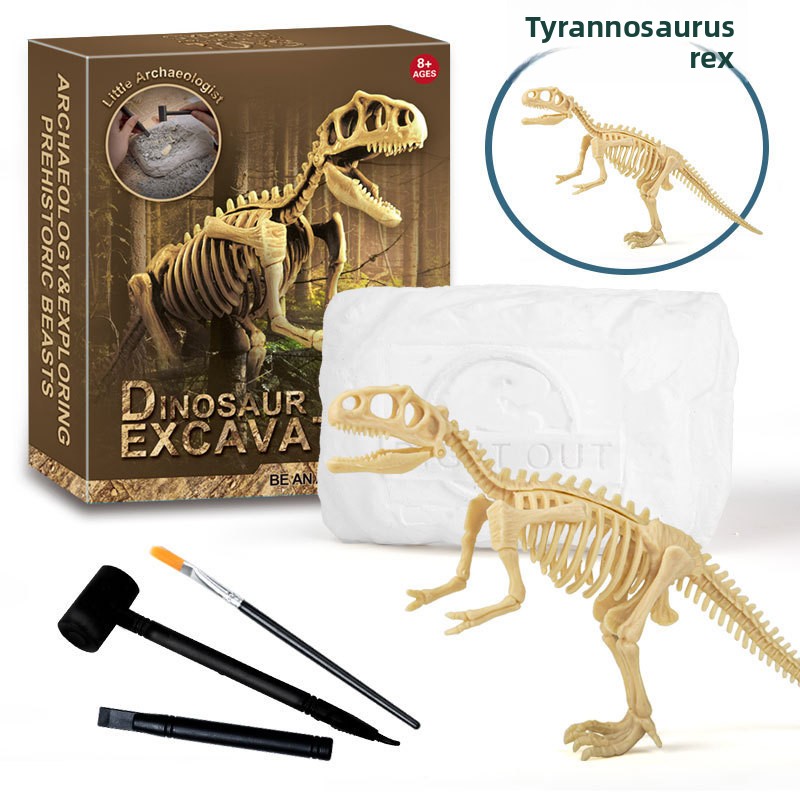 Dinosaur Fossil Excavation Kit - Model Kit Excavator review and price
