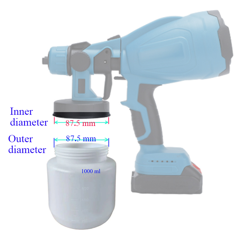 1000ml Electric Spray Gun Spar - Spray Can Lacquer review and price