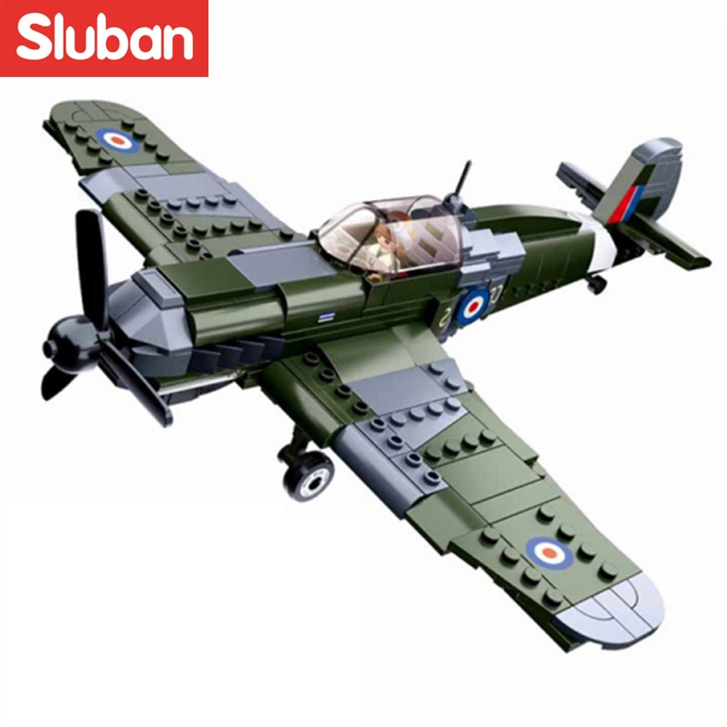 290pcs 0712 WW2 Military Spitf - Model Kit Spitfire review and price
