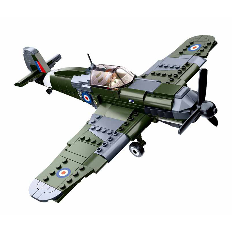 290pcs 0712 WW2 Military Spitf - Model Kit Spitfire review and price