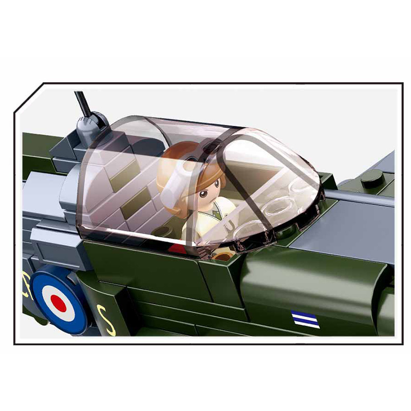 290pcs 0712 WW2 Military Spitf - Model Kit Spitfire review and price