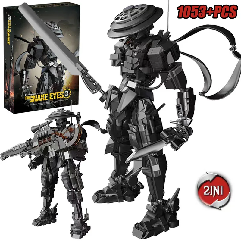 Creative 1053pcs Mech Ninja Wa - Model Kit Mecha review and price
