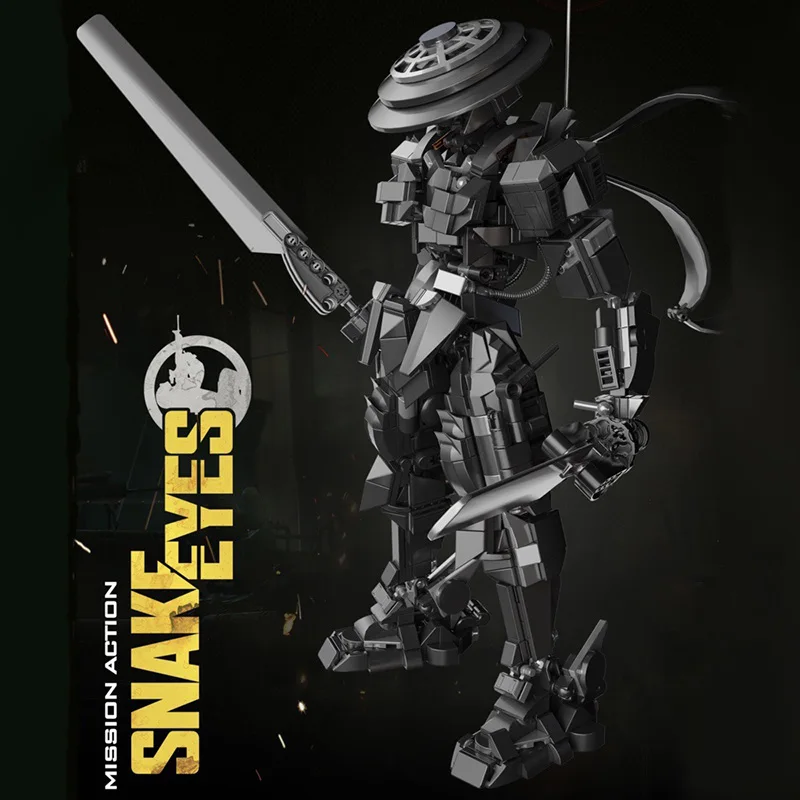 Creative 1053pcs Mech Ninja Wa - Model Kit Mecha review and price